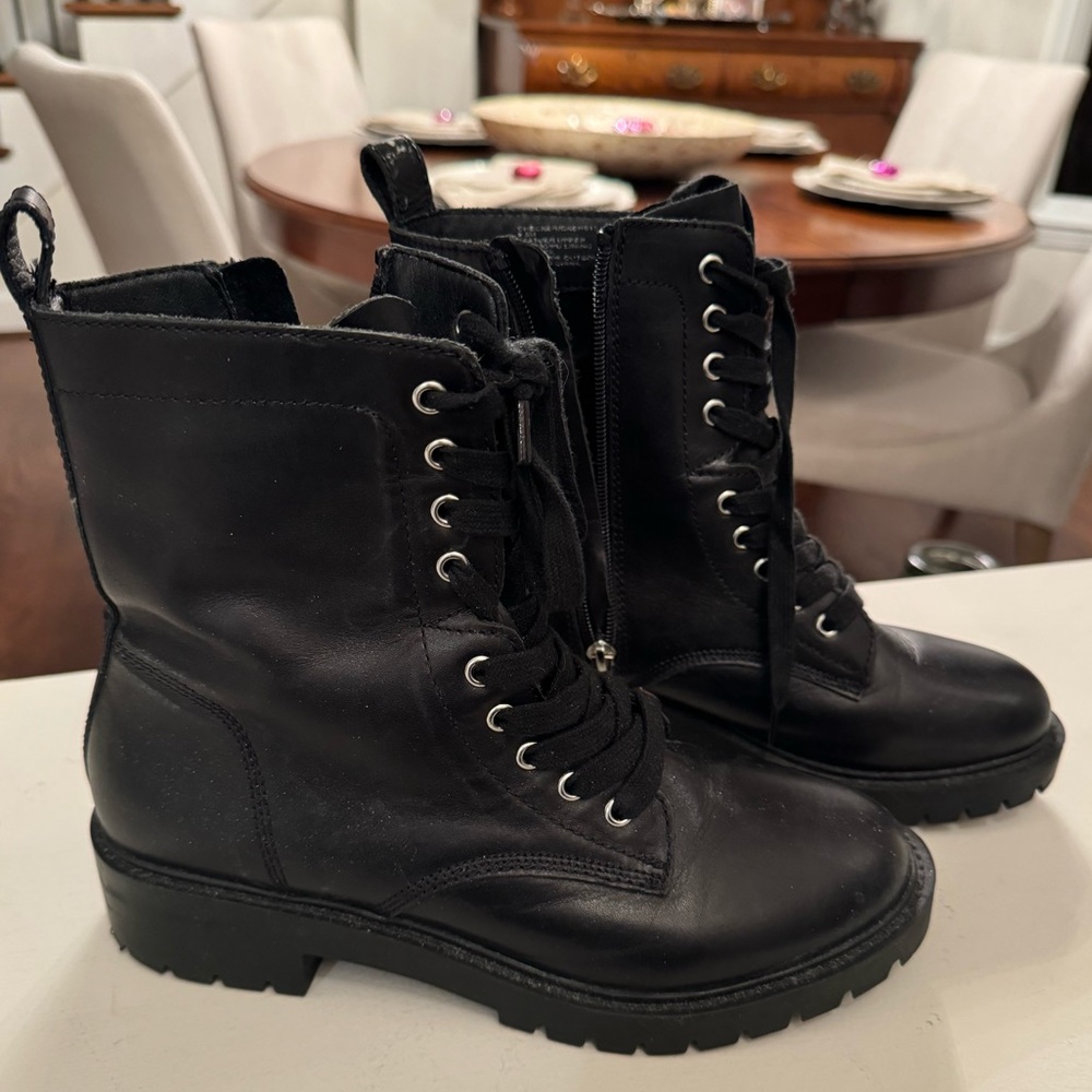 Steve Madden Combat boots - black - 8.5 size